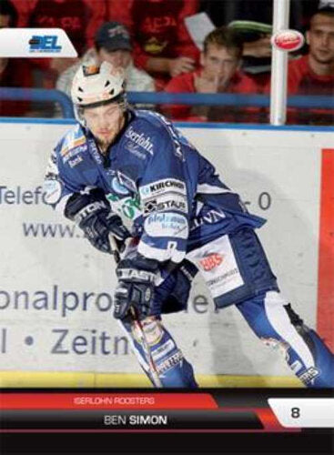 Playerkarte 2008/2009 #237 Ben Simon Iserlohn Roosters