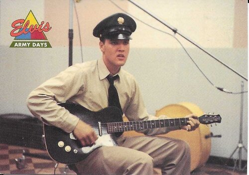 1992 The River Group The Elvis Collection #49 - On June 10, 1958, while on leave after basic SER1