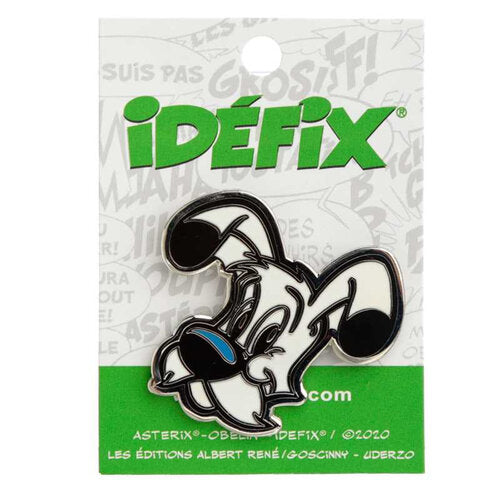 Idéfix Sammler-Emaille-Pin mit Schmetterlingsverschluss
