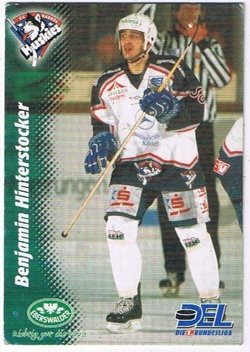 1999-2000 Powerplay DEL #191 Benjamin Hinterstocker Kassel Huskies (Base-Card)