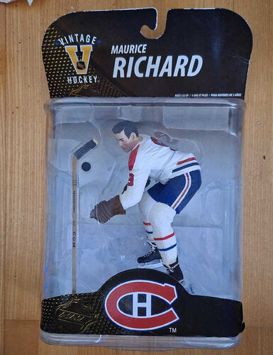McFarlane NHL Legend Serie 7 Maurice Richard – Montreal Canadiens Weiß