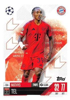 Topps Match Attax UEFA Club Competitions 2024/25 #224 – Mathys Tel – FC Bayern München