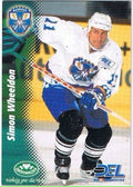 DEL Playerkarte Simon Wheeldon 321 München Barons 1999/2000