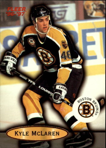 1996-97 Fleer #5 Kyle McLaren Boston Bruins