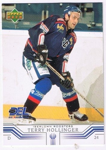 DEL Playerkarte 2001/2002 – Terry Hollinger – Iserlohn Roosters