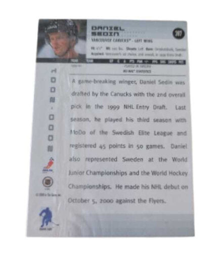 Be A Player Memorabilia – 100 NHL Playerkarten – 2000/2001 – Nr. 397–496