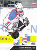 DEL Playerkarte Saison 2009/2010 – Andre Savage – Thomas Sabo Ice Tigers – City Press – Nr. 360