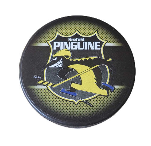 Eishockeypuck – Nostalgisches Logo Krefeld Pinguine | Fanartikel & Sammlerstück
