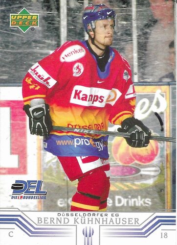 Playerkarte 2001/2002 #52 Bernd Kühnhauser Düsseldorfer EG