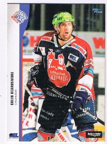 Playerkarte 2005/2006 #262 Colin Beardsmore Nürnberg Ice Tigers