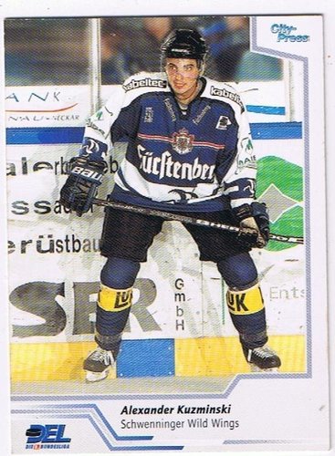 Playerkarte 2002/2003 Alexander Kuzminski Schwenningen