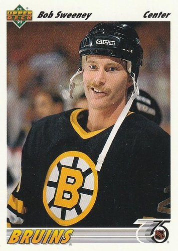1991-92 Upper Deck #391 Bob Sweeney VAR