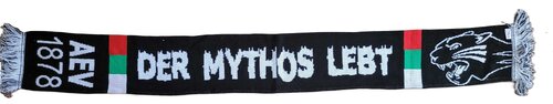 Augsburger Panther Fanschal mit Pantherkopf – Mythos Edition