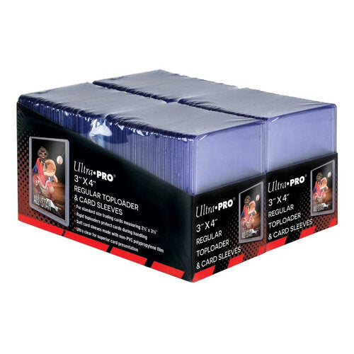 Ultra PRO Toploader & Soft Sleeves Set – 200 Stück Standardgröße