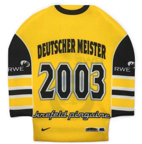 Mini Trikot  Krefeld Pinguine Deutscher Meister 2003