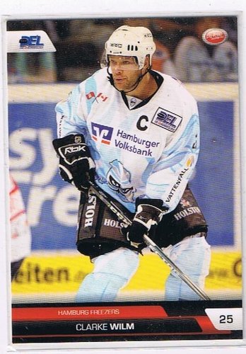 Clarke Wilm Playercard 2008/09 – Hamburg Freezers