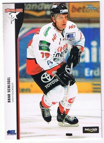 Playerkarte 2005/2006 #217 Brad Schlegel Kölner Haie