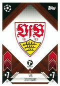 Topps Match Attax UEFA Club Competitions 2024/25 – 1st Edition – #172 – Team Badge – VfB Stuttgart
