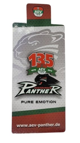 AEV 135 Jahre Jubiläum Pin – Augsburger Panther Eishockey Sammlerpin