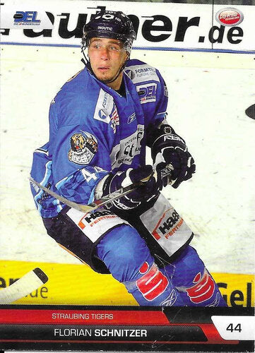 Florian Schnitzer Playerkarte 2008-09 Straubing Tigers #314