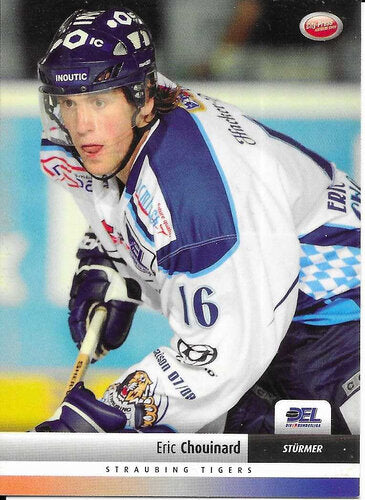 DEL 2007/08 #251 Éric Chouinard Straubing Tigers