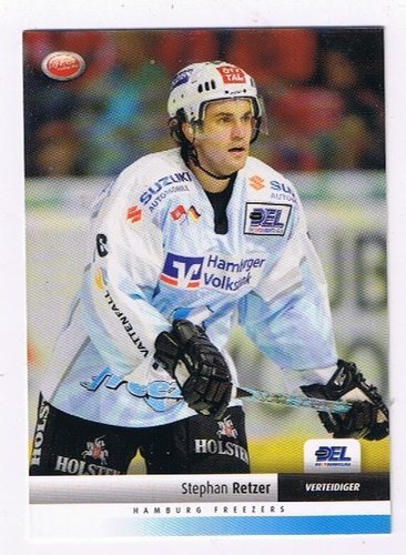 Stephan Retzer Playercard 2007/08 – Hamburg Freezers #150