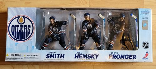 McFarlane NHL 3er Set Edmonton Oilers OVP Sammlerfiguren