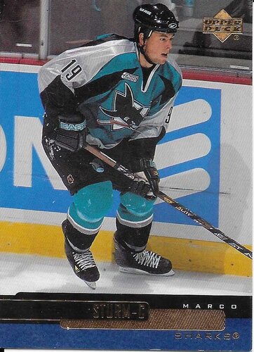 99-00 Upper Deck #279 Marco Sturm San Jose (Base-Card)