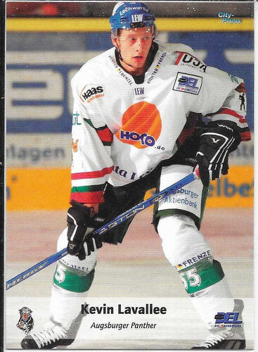 2006/2007 City-Press #008 Kevin Lavallee – Augsburger Panther (Serie 1 Base Card)
