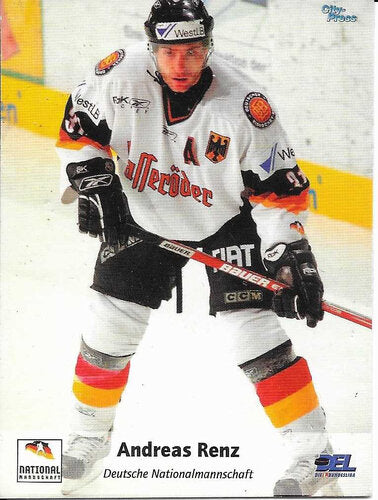 Playerkarte 2006/2007 #191 Andreas Renz Deutsche Nationalmannschaft