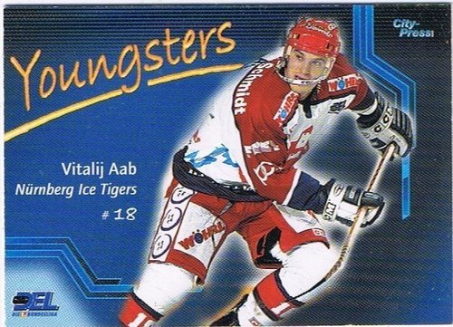 Playerkarte 2002/2003 #258 Vitalij Aab Nürnberg Ice Tigers