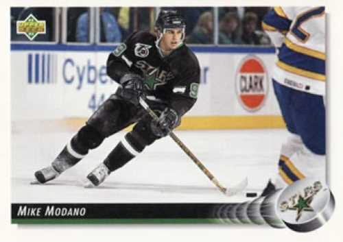 1992/1993 Upper Deck #305 Mike Modano – Minnesota North Stars (Base Card – Reines Diamond Hologramm)