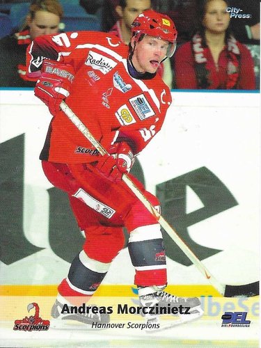 Playerkarte 2006/2007 #084 Andreas Morczinietz Hannover Scorpions