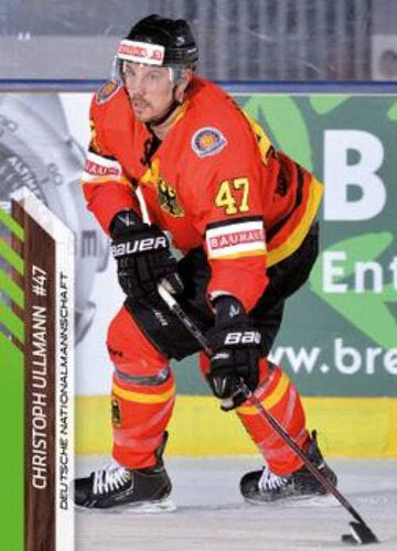 Christoph Ullmann Playerkarte 2013/2014 #DEL-624 Deutsche Nationalmannschaft