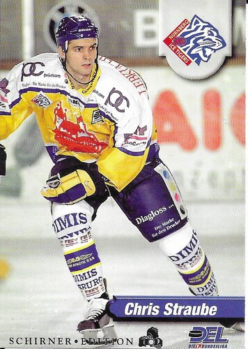 Playerkarte 1998/1999 #258 Chris Straube Nürnberg Ice Tigers