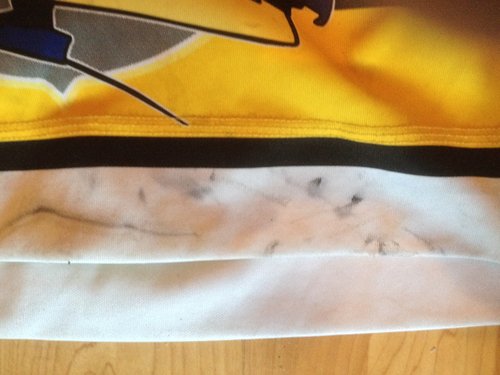 Game Worn Trikot Brad Purdie Krefeld Pinguine 2001/2002 Größe 50