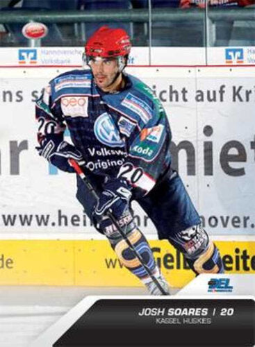 DEL Playercard 2009/10 #278 Josh Soares Kassel Huskies