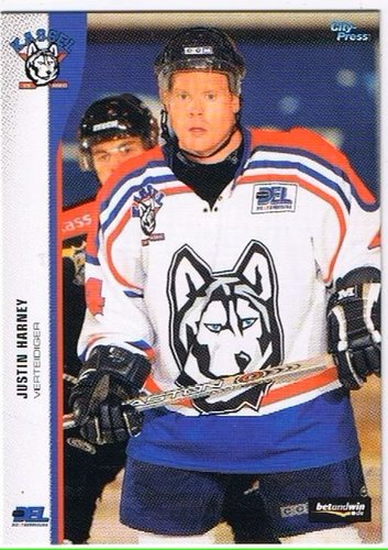 DEL Playerkarte 2005/06 #187 – Justin Harney, Kassel Huskies (City Press)