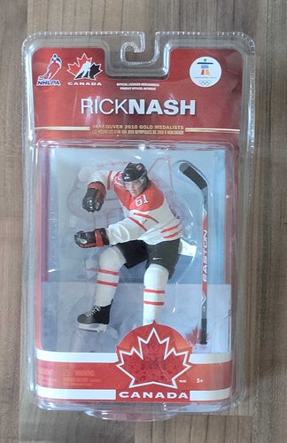 Rick Nash McFarlane Team Canada 2 NHL Figur Sammlerfigur