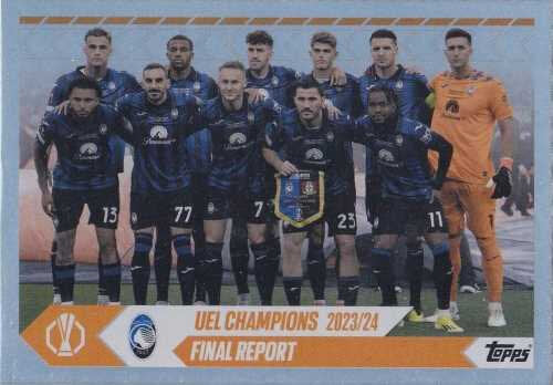 2024-25 Topps Match Attax UELFR Atalanta BC Final Report