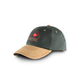 Baseball Cap OILSkin tan/bottlegreen OneSize Outdoor Cap