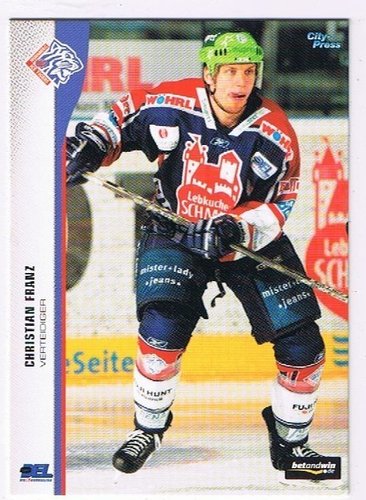Playerkarte 2005/06 #267 Christian Franz Nürnberg Ice Tigers