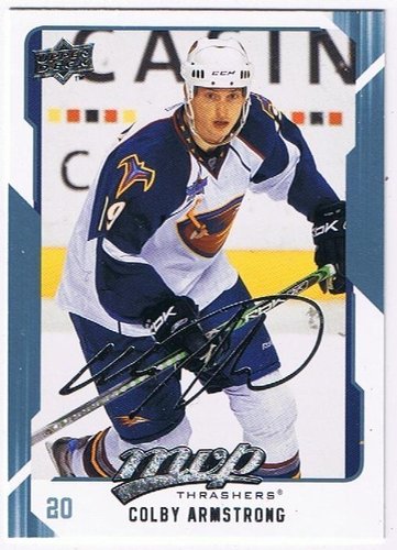 Colby Armstrong Playerkarte 2008/2009 – Upper Deck MVP #15 Thrashers
