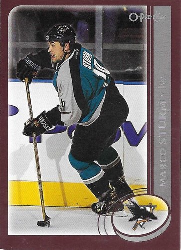 02-03 O-Pee-Chee #253 Marco Sturm San Jose (Base-Card)