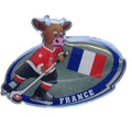 Eishockeypin Frankreich WM 2009 mit Butterfly-Verschluss