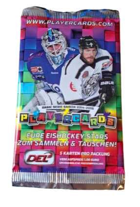 DEL Playerkarten 2014–2015 Päckchen 5 Karten City Press