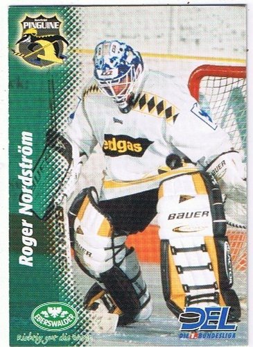 Playerkarte 1999/2000 #145 Roger Nordström Krefeld Pinguine