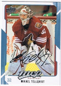 Upper Deck MVP 2008/2009 #228 Mikael Tellqvist Coyotes