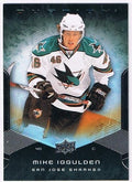 08-09 UD Ovation #141 Mike Iggulden San Jose (Rookie-Card)