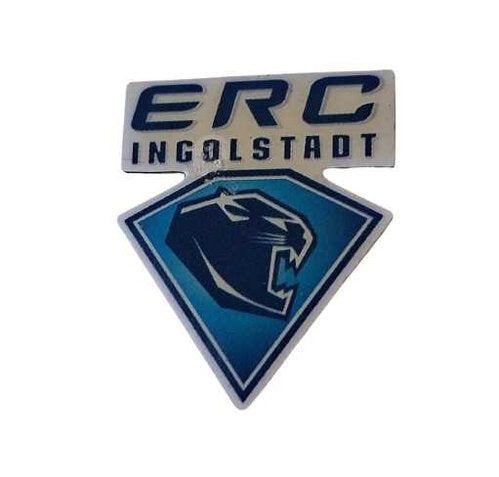 ERC Ingolstadt Logo Pin Anstecknadel mit Schmetterlingsverschluss gebraucht